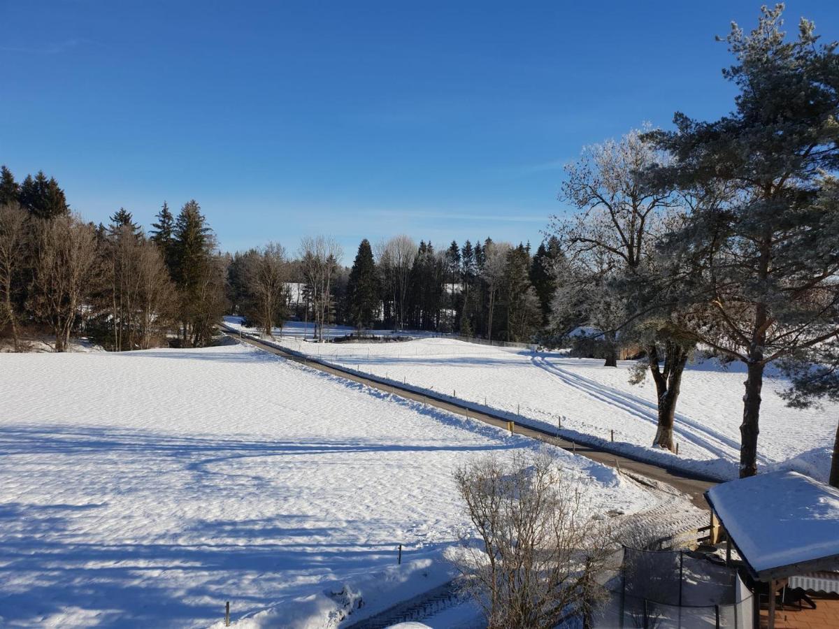 Ferienwohnung Ferienhof Kink Roßhaupten Exterior foto